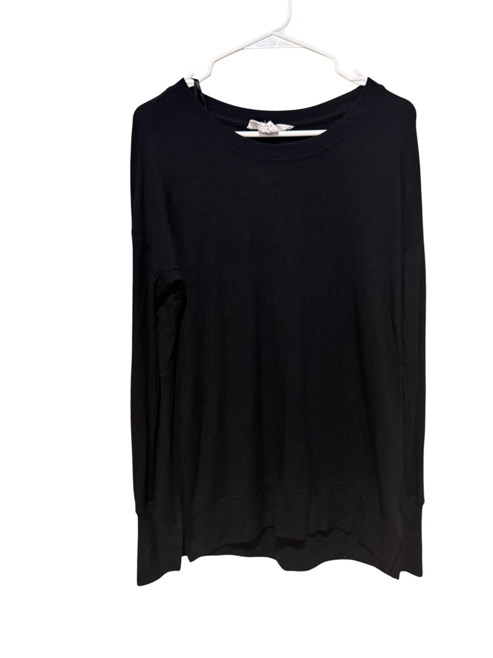 Workshop Republic Clothing‎ Black Crew Neck Long Sleeve Top